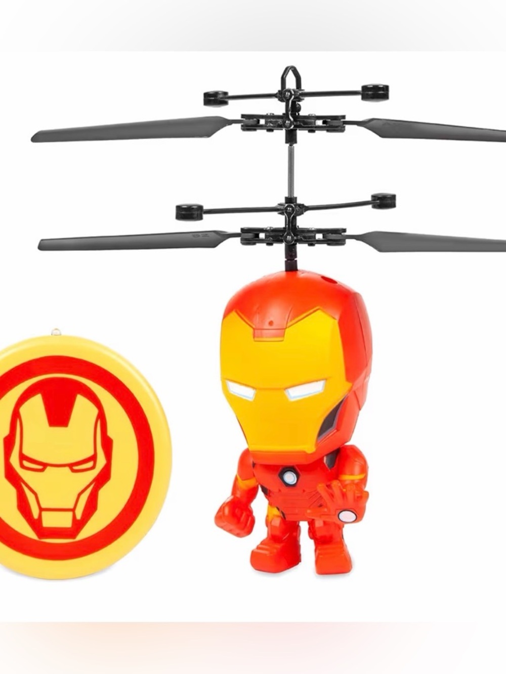 Marvel Iron Man Big Head Helicopter Toy 🚁